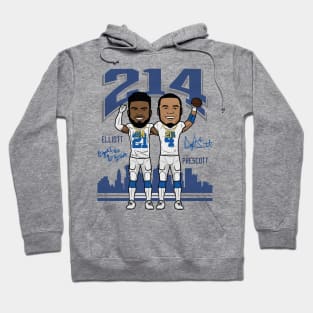 Ezekiel Elliott & Dak Prescott Dallas Chain Hoodie